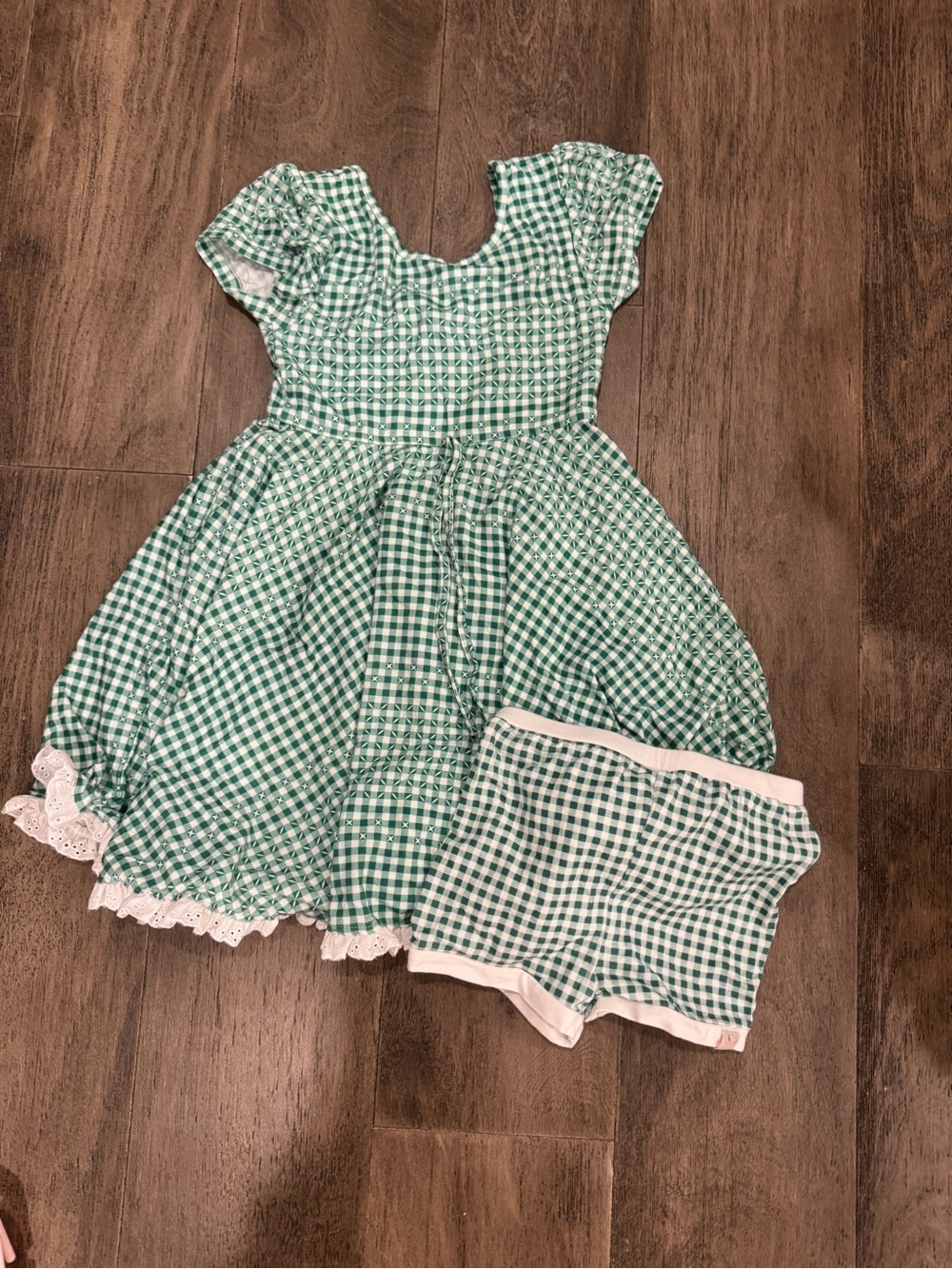 omi jo by well dressed wolf green gingham dress